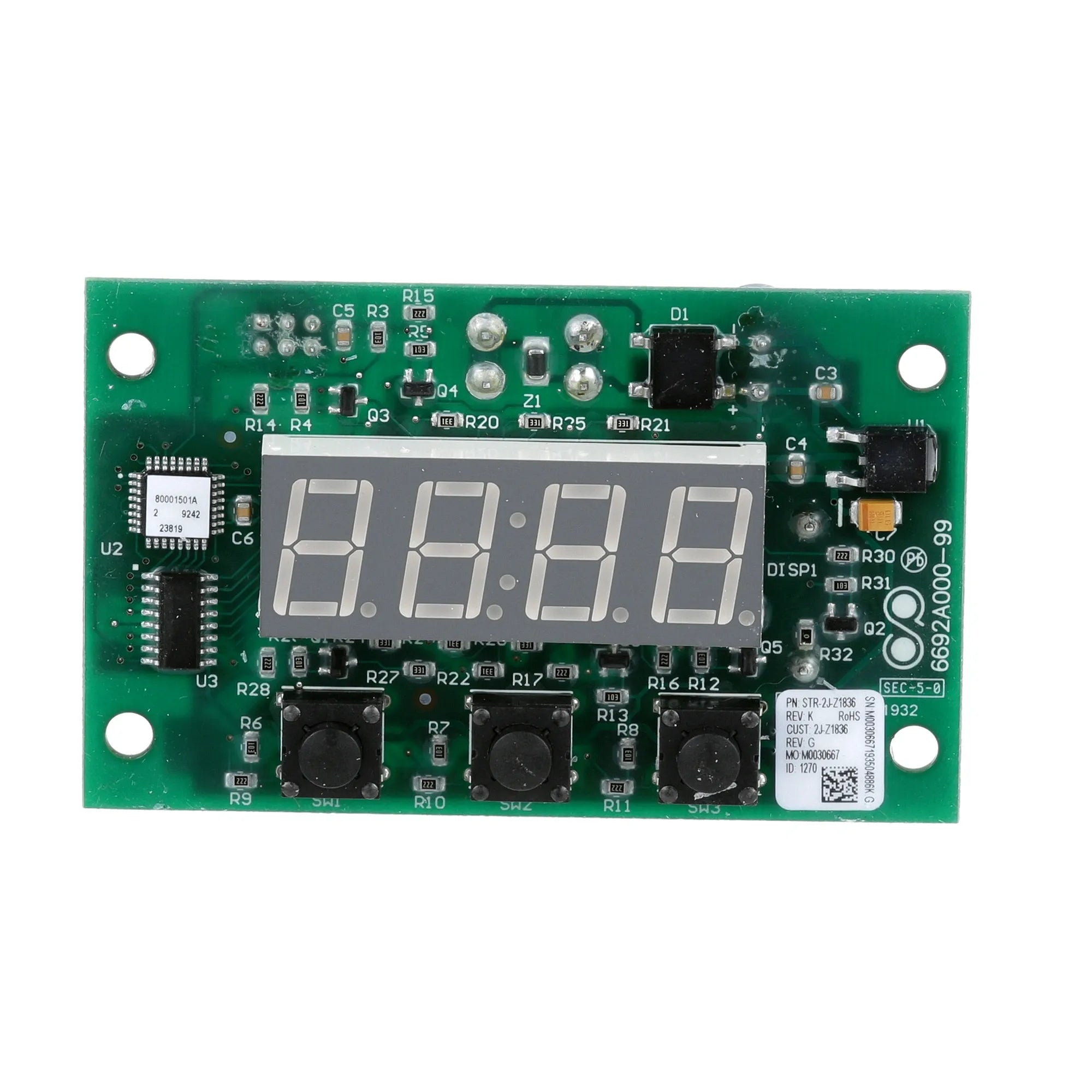 Z1836 Star Mfg - Digital Timer Board for Griddles & Bakers alternate view 1 Z1836 Star Mfg - Digital Timer Board for Griddles & Bakers alternate view 1